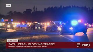 Fatal crash in North Fort Myers