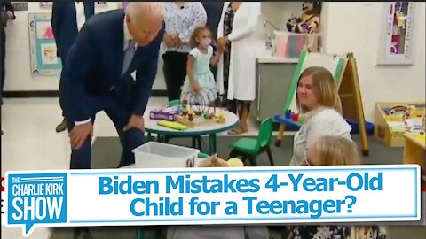 Biden Mistakes 4-Year-Old Child for a Teenager?