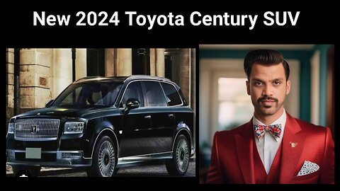 New Toyota 2024 Century SUV