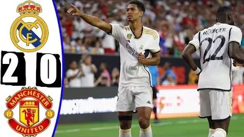 Manchéster united vs réalmadrid 2-0 extended highlights