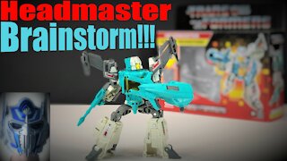 Transformers Headmaster - Brainstorm Review
