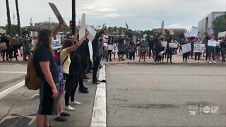 Protesters take to downtown Tampa streets, June 5