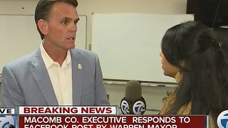 Mark Hackel says water is safe