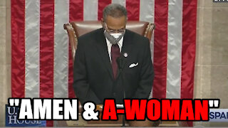 Democrats End Prayer with "A-Woman" While pushing to Exclude Gender Specific Terms