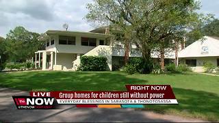 Group homes for children still without power