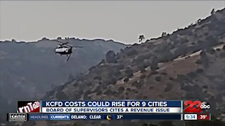 The Kern County Board of Supervisors might require some cities to pay more for county fire services