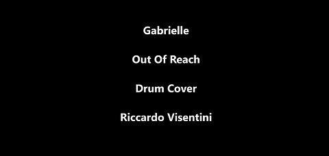 Gabrielle - Out Of Reach - Drum Cover