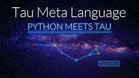 Python meets Tau 🛰️