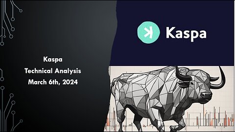 Kaspa Coin - Technical Analysis, March 6th, 2024