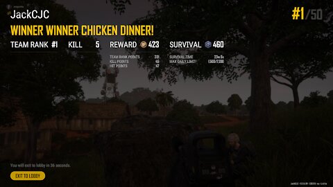 PUBG - Winner Winner Chicken Dinner Sanhok 2021 03 17