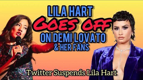 Demi Lovato Fans ATTACK Lila Hart & Gets Suspended off Twitter! On Chrissie Mayr Podcast