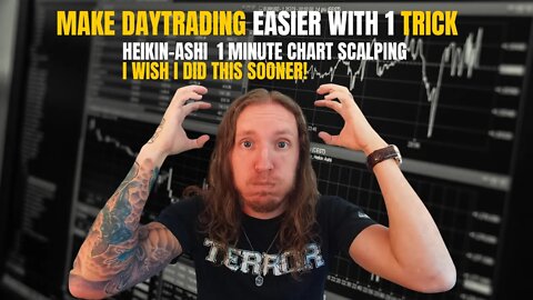 Make Daytrading Easier With This 1 SIMPLE Trick For 1 Minute Scalping