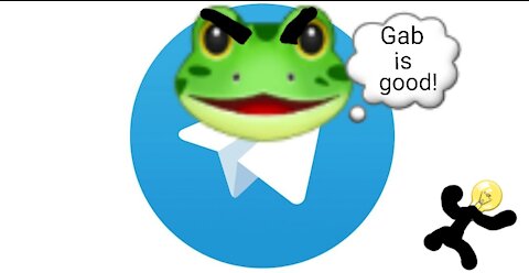 Telegram=Gab, and Something is Off About Minds