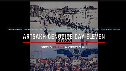 Artsakh Genocide Day Eleven