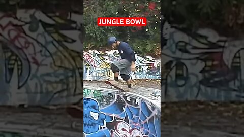 Riding A Secret Empty Pool In LA: Jungle Bowl