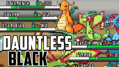 Pokemon Dauntless Black - New Vallina NDS Hack ROM for those who want a serious challenge 2022