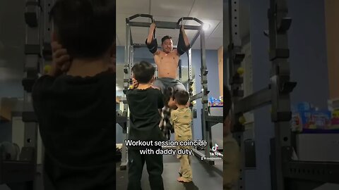 Weighted abs workout / daddy life