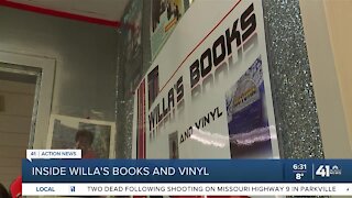 Inside Willa's Books and Vinyl