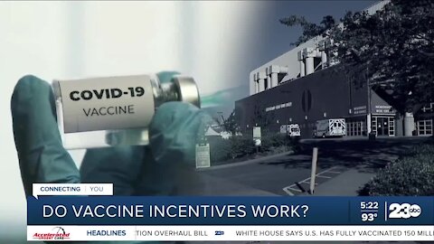 Do vaccine incentives work?