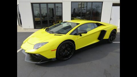 2014 Lamborghini Aventador LP720-4 50° Anniv. Start Up, Exhaust, Test Drive, and In Depth Review