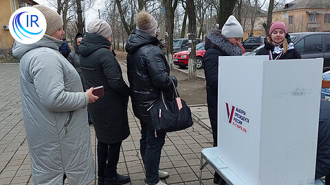 Voting for the Russian presidential elections has begun in Donbass