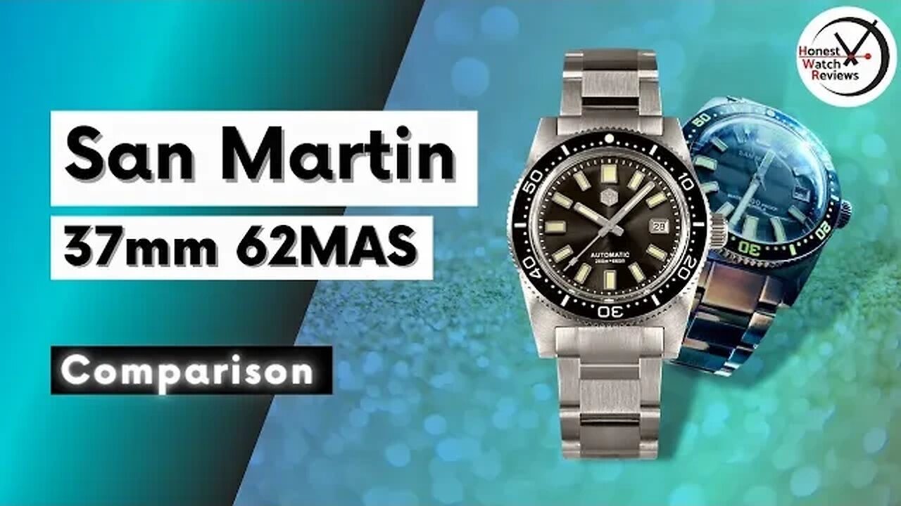 WATCH OUT SEIKO San Martin 37mm 62MAS Homage Comparison Watch Review HWR