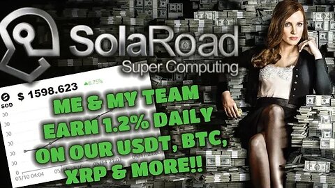 SolaRoad | The SOD Token Just Hit $1598 A Few Hours Ago‼️ Q: Is It Too Late?? A: We Just Started🤑