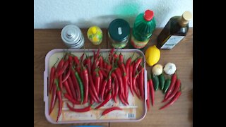 how to make red hot chili mash at home?
