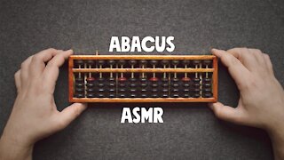 A little ASMR: Counting with an abacus