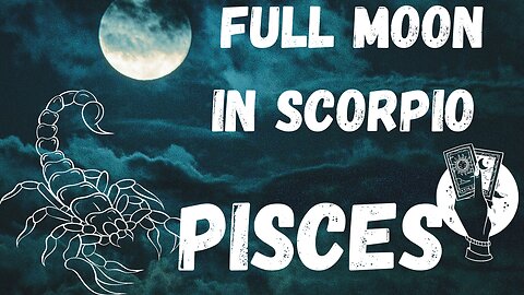 Pisces ♓️ - Unlearning behaviours! Full Moon in Scorpio tarot reading #tarotary #pisces #tarot
