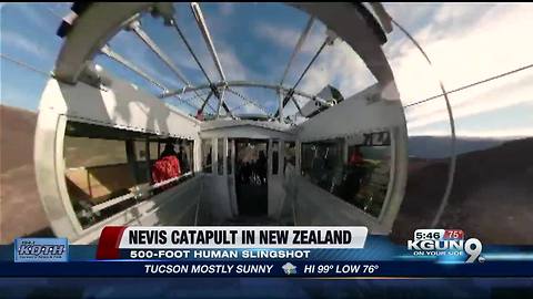 The Nevis Catapult is New Zealand's human slingshot thrill ride