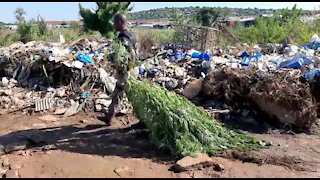 SOUTH AFRICA - Pretoria - Plastic View Informal settlement Raid - Video (gdH)