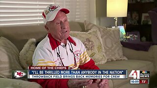 Legendary Chiefs groundskeeper explains special end zone design