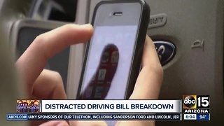 Distracted driving bill
