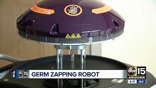 Honor Health seeing results from germ-zapping robot