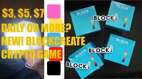 NEW BLOCKCREATE BLOCKCHAIN GAME- IT´S FOR REAL OR A SHAM?