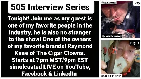 Interview with Raymond Kane of the Cigar Clowns