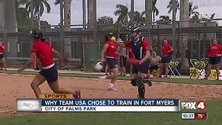 Team USA training in Fort Myers