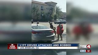 Lyft Driver Attacked and Robbed
