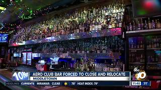 Aero Club bar forced to close and relocate