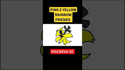 Como desenhar o Yellow do Rainbow Friends passo a passo 