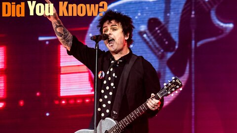 Did You Know? Billie Joe Armstrong || FACTS || TRIVIA