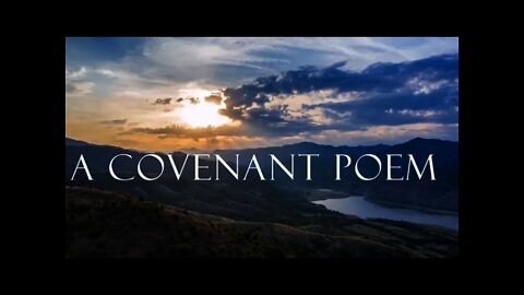 A covenant poem