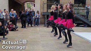 Riverdance live performance | DEVONSHIRE SQUARE | 25th May 2022