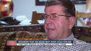 Neighbors fear house next door could explode