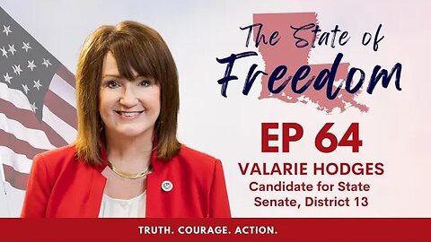 Episode 64 - Candidate Endorsement Series feat. Valarie Hodges, State Senate Candidate, District 13