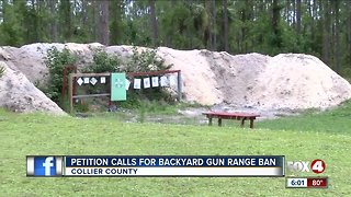 Stray bullets spark petition to ban backyard gun ranges in Golden Gate Estates