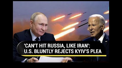 U.S. Fears Russia? Biden Rejects Zelensky's 'Treat Ukraine Like Israel' Appeal; 'Can't Intercept...'