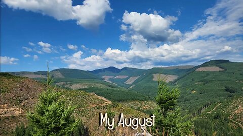 Living life - Vlog 57 | My month of August, fall coming, making Pesto, and blackberry cobbler.