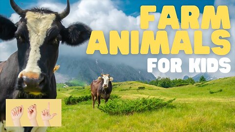 ASL Farm Animals for Kids